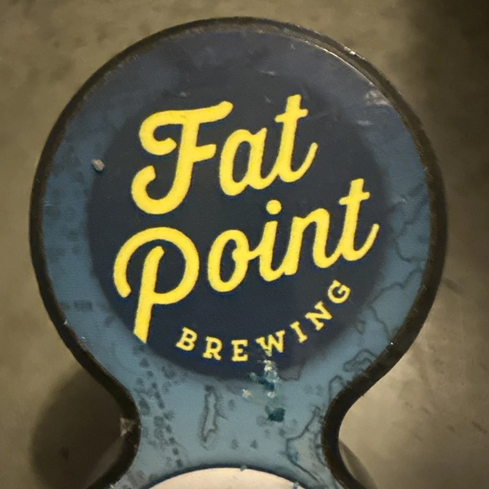 Fat Point Beer Tap Handle Ryeght Angle Rye IPA Florida Fat Point Brewing